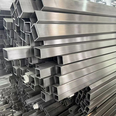 Manufacturers Direct Sale Seamless Square Stainless Steel Pipe 304 316L for Industrial Applications