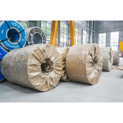 PE Film and Interleaved Paper Protection 200 300 400 500 600 Series JIS SUS329j1 Stainless Steel Coils Grade 201 Width Follow The Request