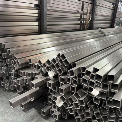 Manufacturers Direct Sale Seamless Square Stainless Steel Pipes 304 316L for Industrial Applications